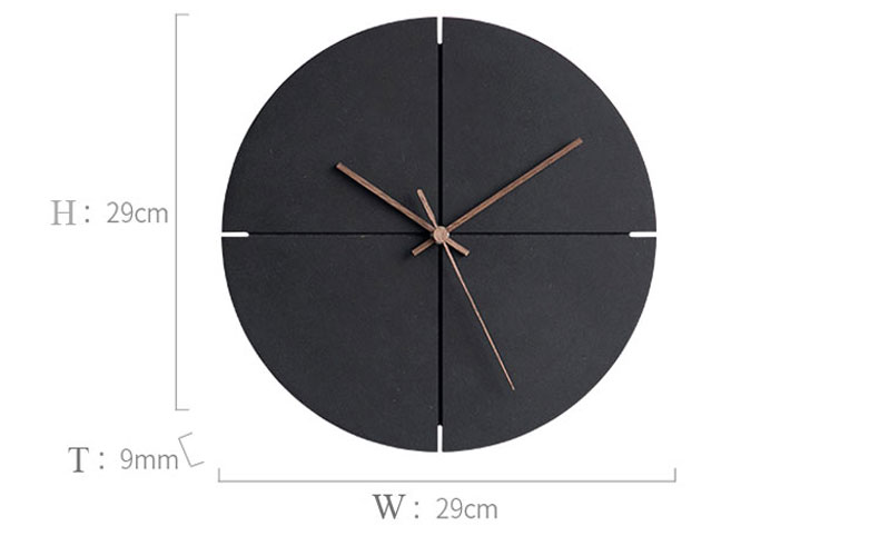 Modern Minimalist Clock Design