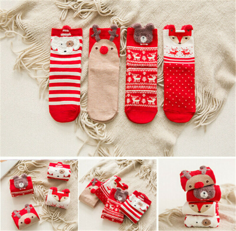 Autumn-Winter Cotton Socks - Design 2