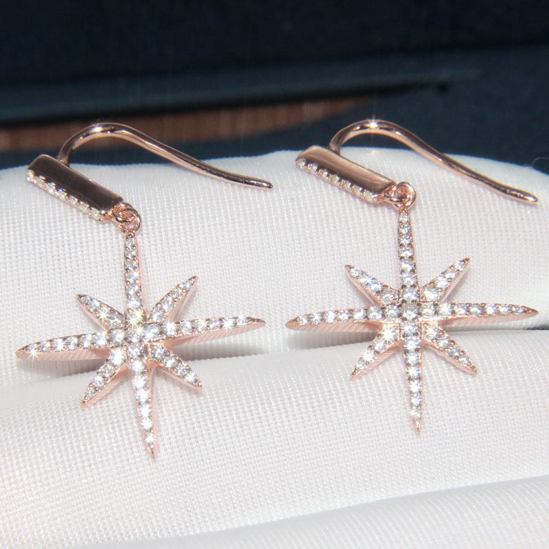 Star Earrings Gold