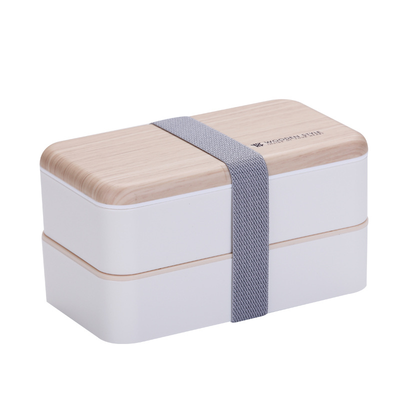 Nordic Style Double Layer Lunch Box Image 2