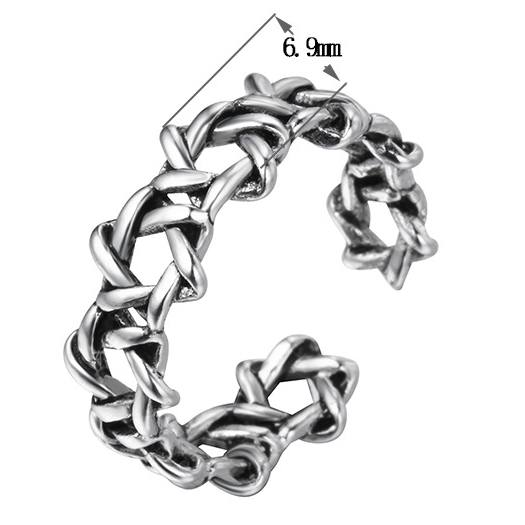 Open star ring - image 1