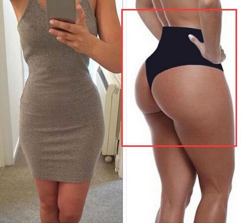 Seamless High-Waisted Shaping Thong