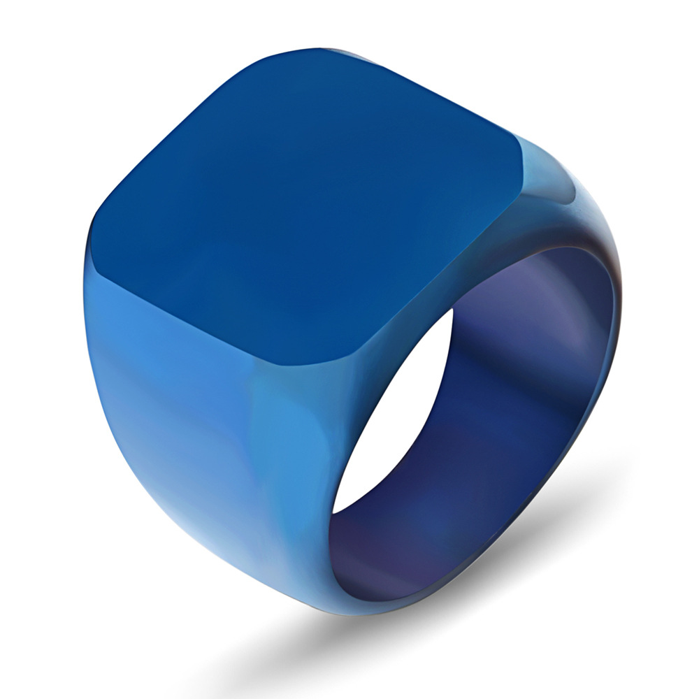 Titanium Steel Ring 15