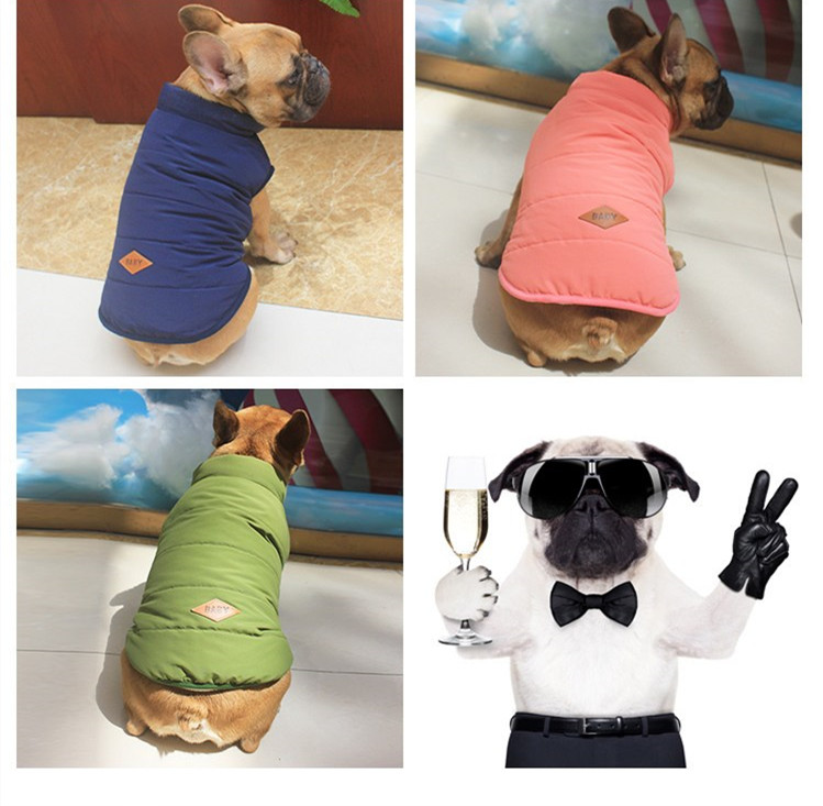 French Bulldog Cotton Vest - Color Options