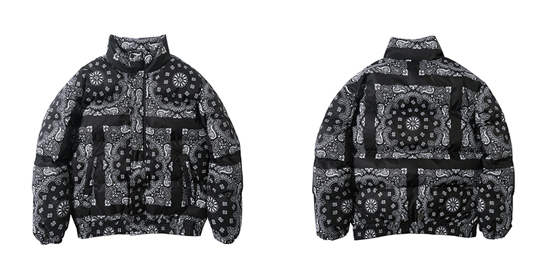 HIPHOP嘻哈街头风棉服 Image 5