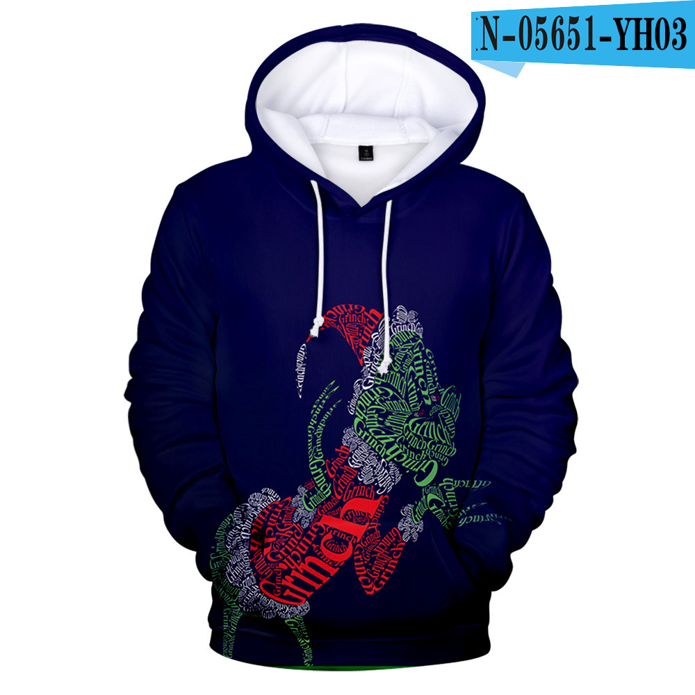 Grinch Hoodie Side View