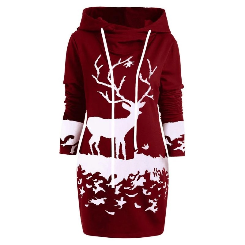 Christmas Dress Hoodie