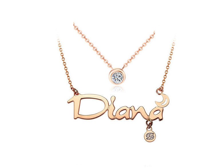 Rose Gold Constellation Necklace Image 1