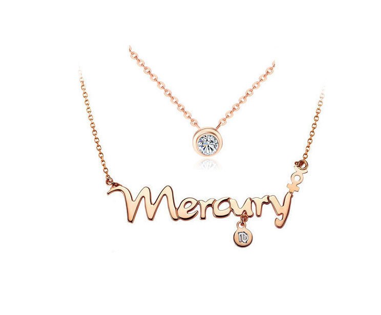 Rose Gold Constellation Necklace Image 3