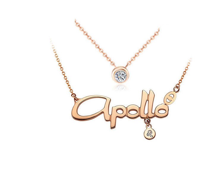 Rose Gold Constellation Necklace Image 4