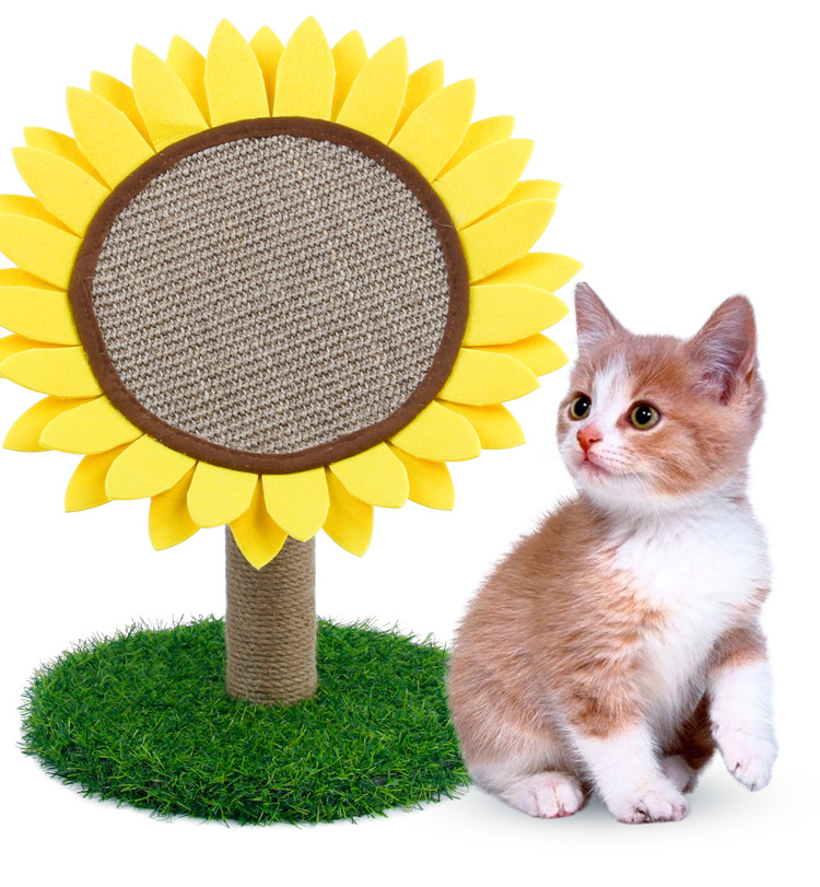 Sunflower Cat Scratching Pad Image 6