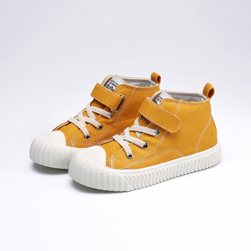 High-Top Casual Shoes - Burgundy Color
