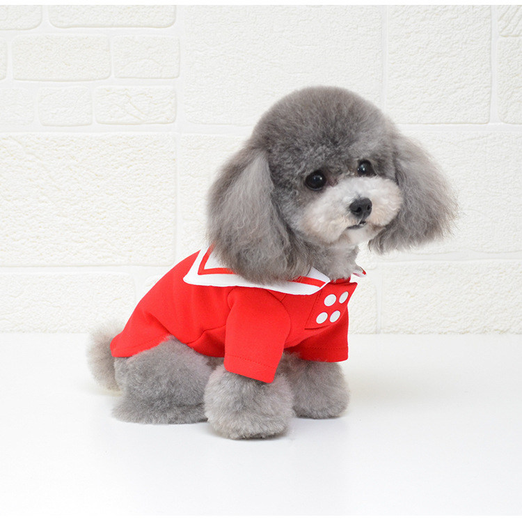 Pet Dog Sailor Outfit - Size Options