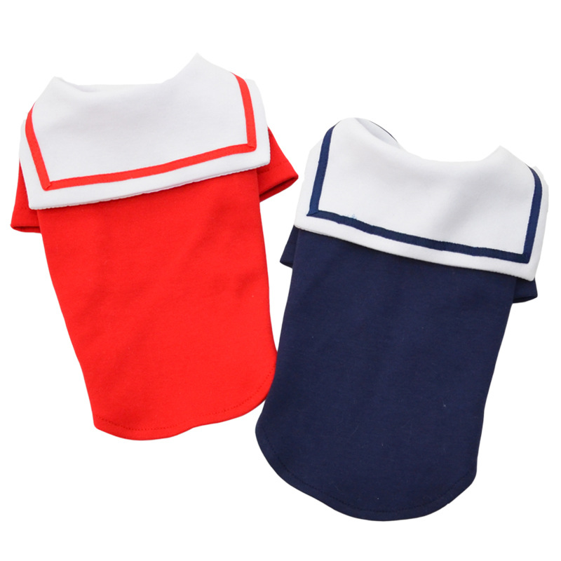 Pet Dog Sailor Outfit - Blue