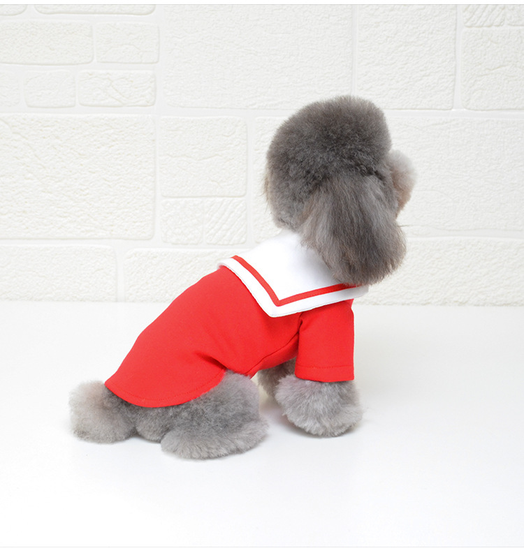 Pet Dog Sailor Outfit - Cozy Fit