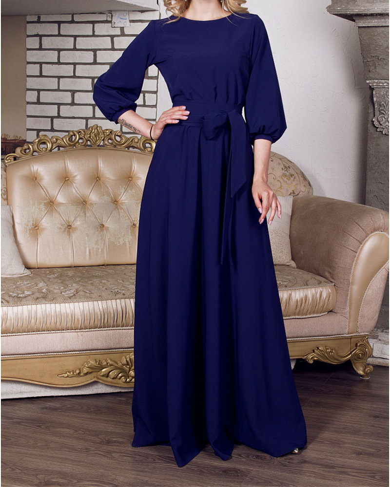 Bohemian Long Dress Image 6