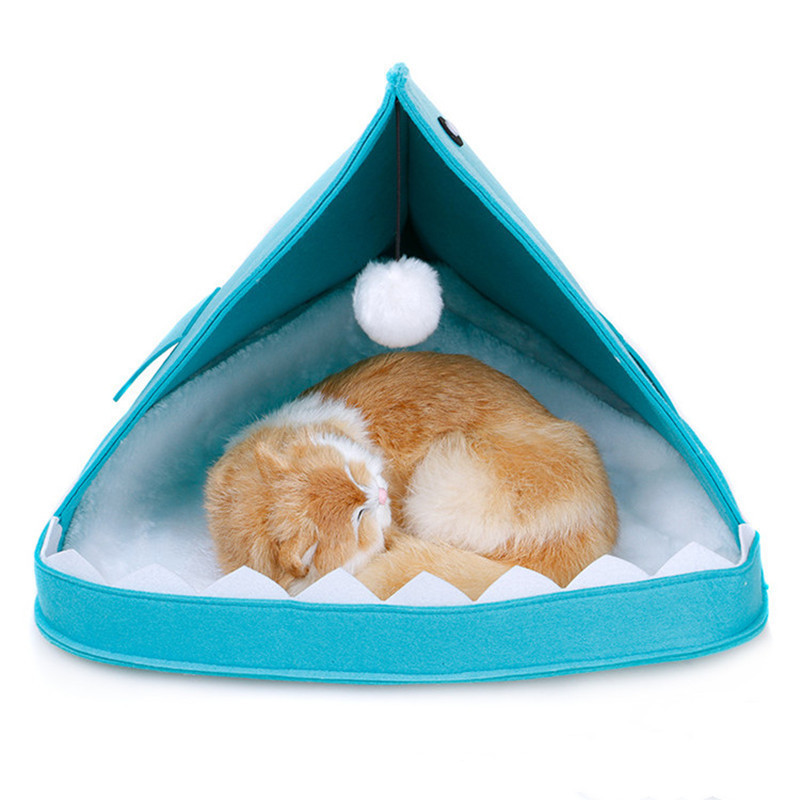 Felt Shark Pet Nest Interior