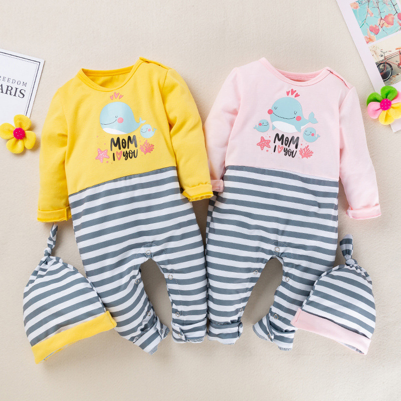 Baby wearing the onesie