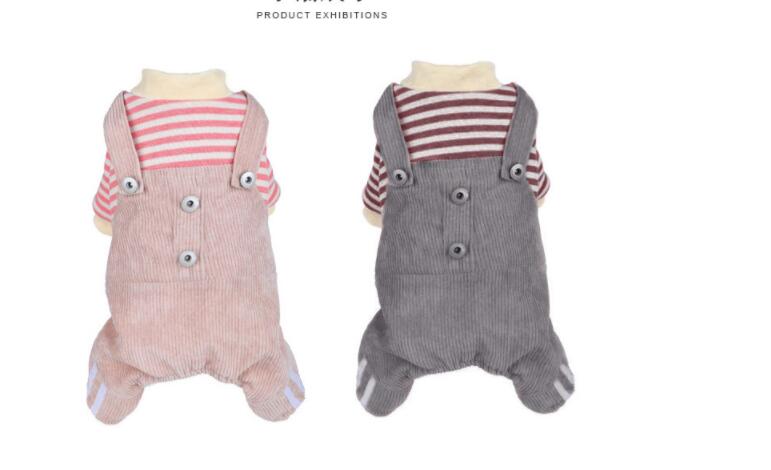 Dog Outfit in Wine Red