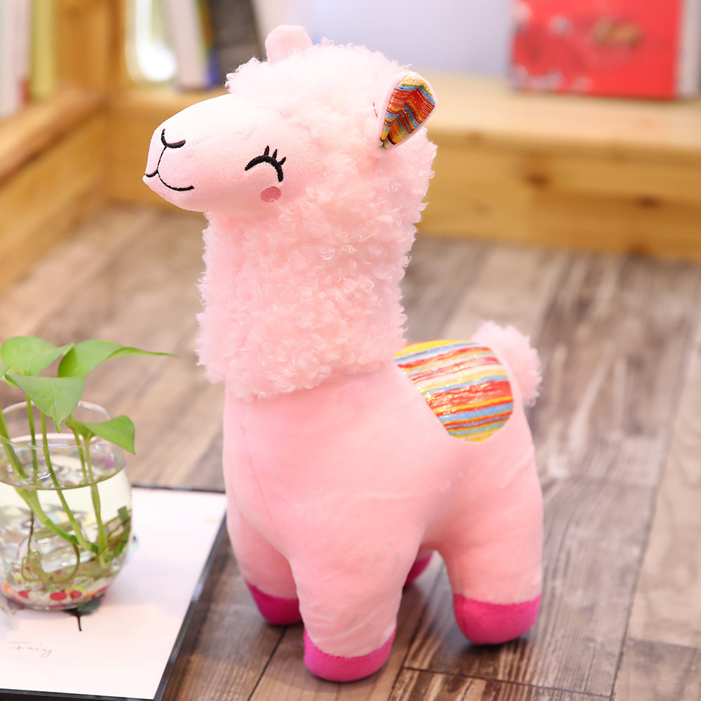 Squinting Alpaca Doll