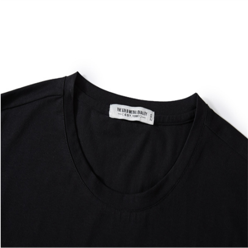 Men's Round Neck Print Casual Short-sleeved T-shirt