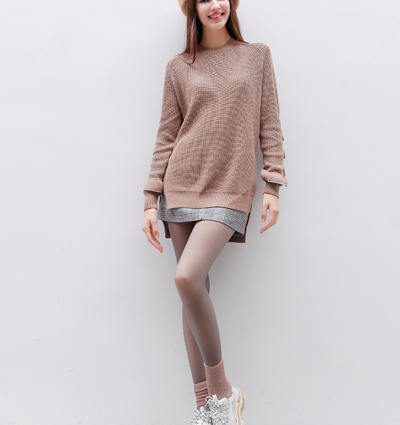 Grey translucent leggings