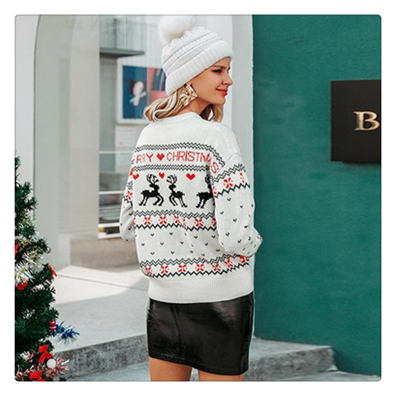 Sweater in white color