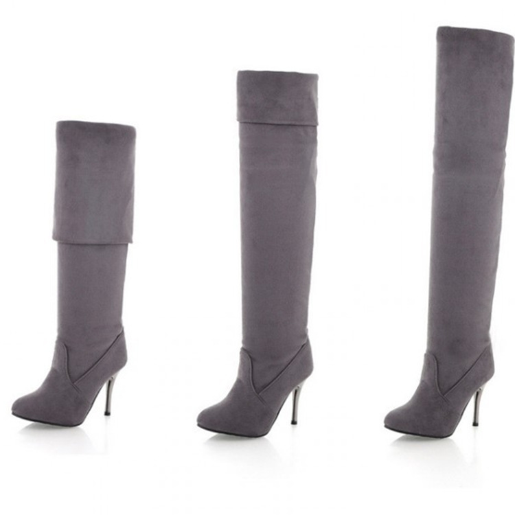 Black Over-the-Knee Boots