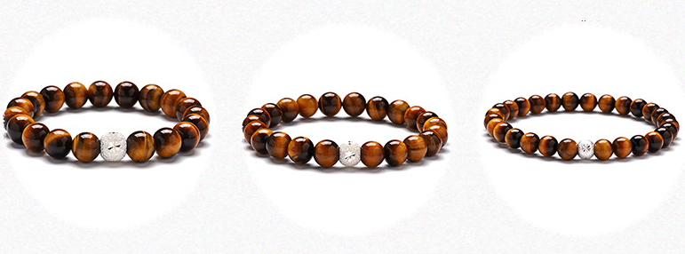 Natural Tiger Eye Stone Bracelet Image 5