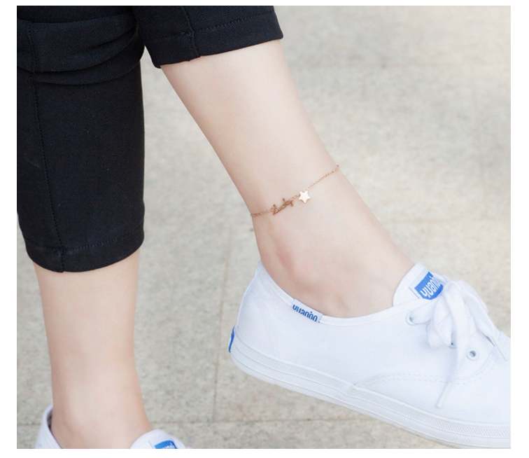 Customized Silver Anklet