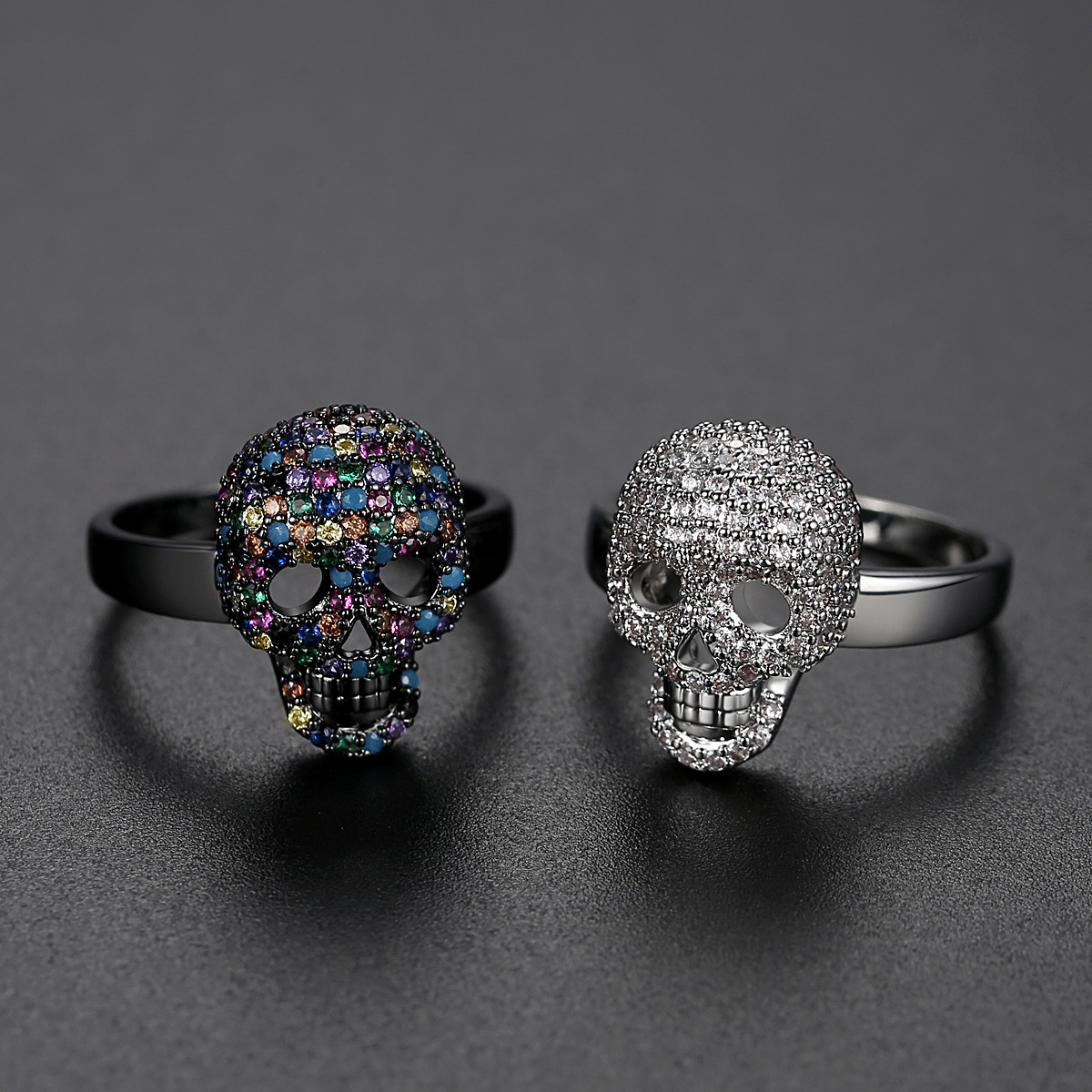 Skull Ring Close Up