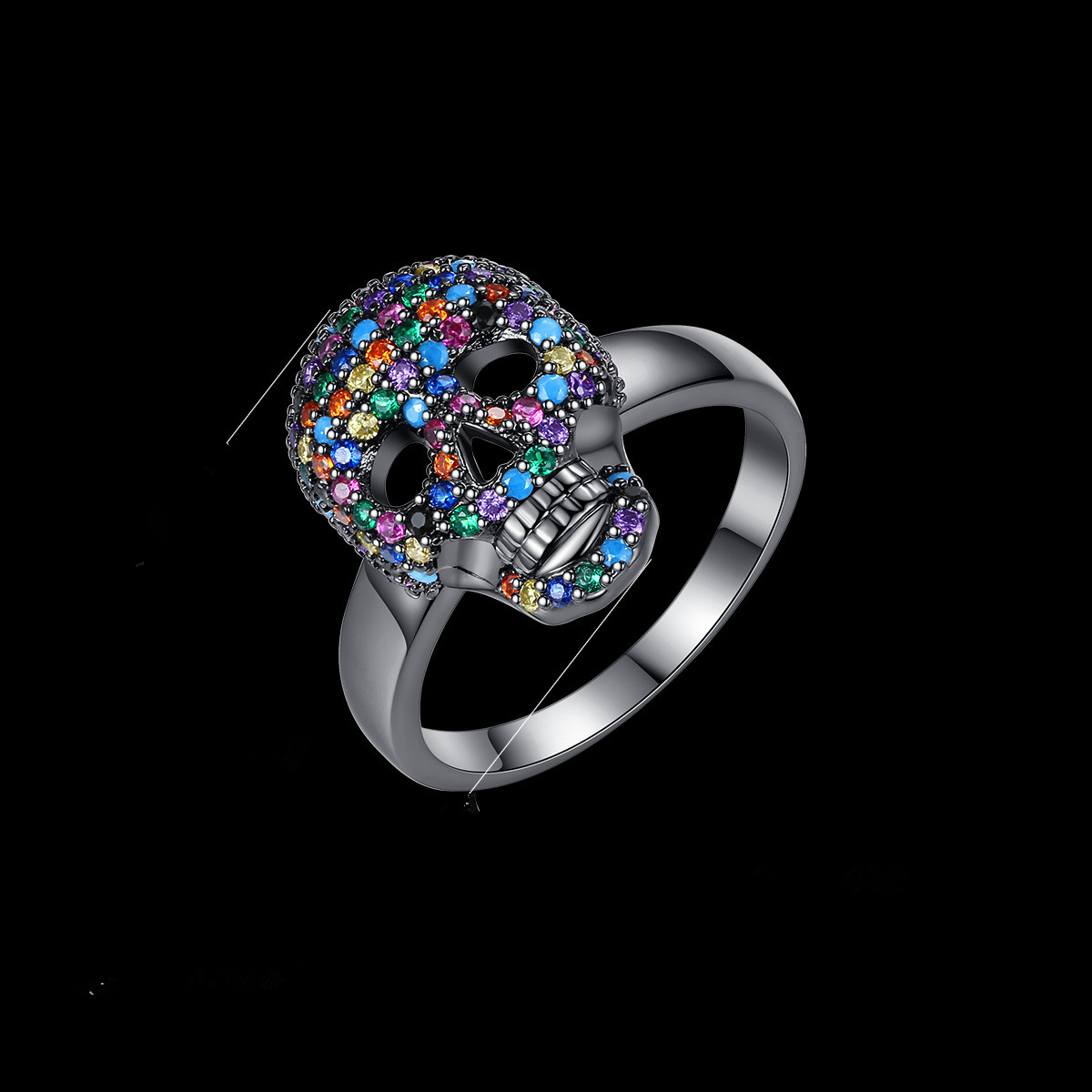 Skull Ring Side View
