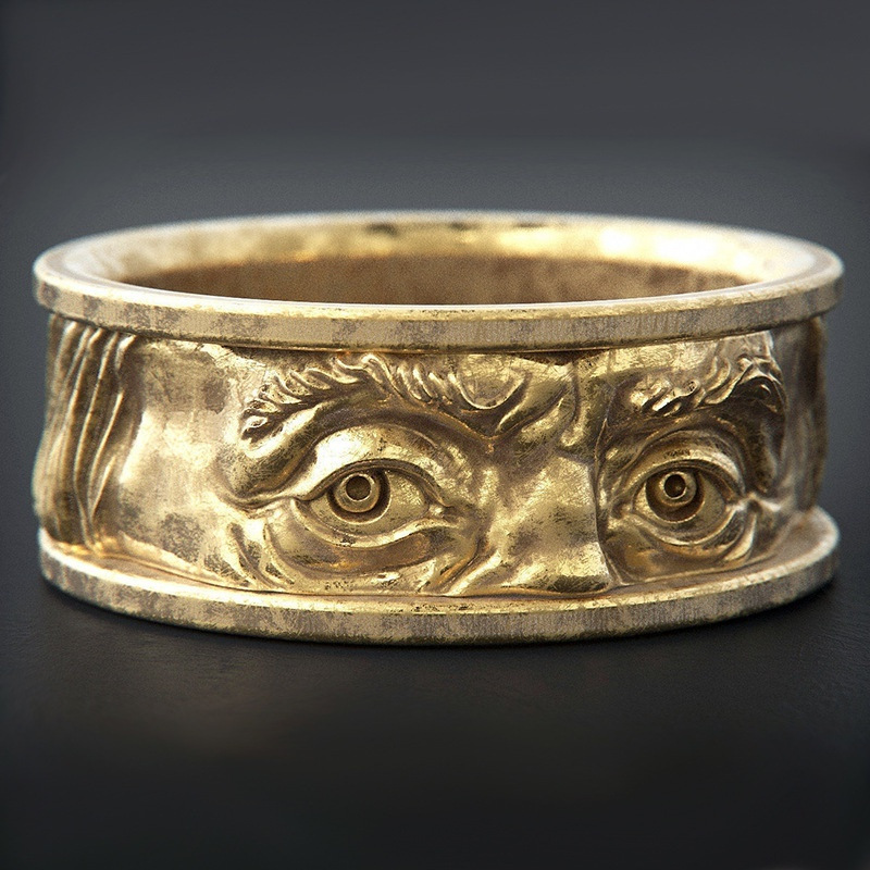 Vintage Alloy Ring 7