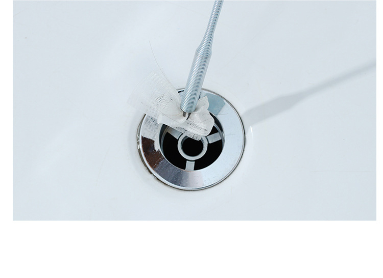 Close-up of Kitchen Sewer Dredge Tool