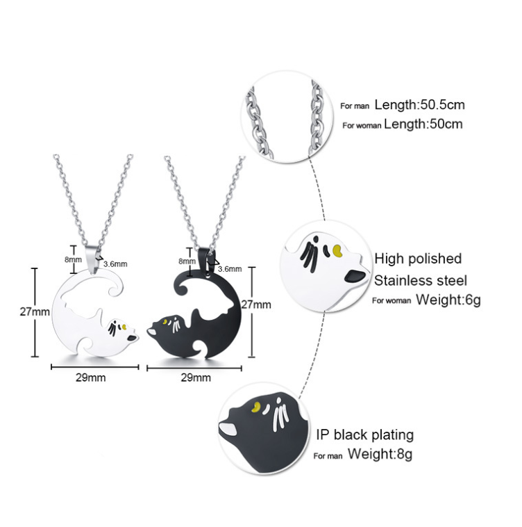 Black Cat Necklace