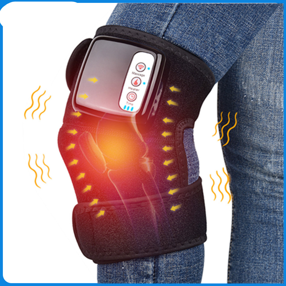 Powerful Heated Knee And Elbow Wraps With Magnetic Therapy For Pain Relief