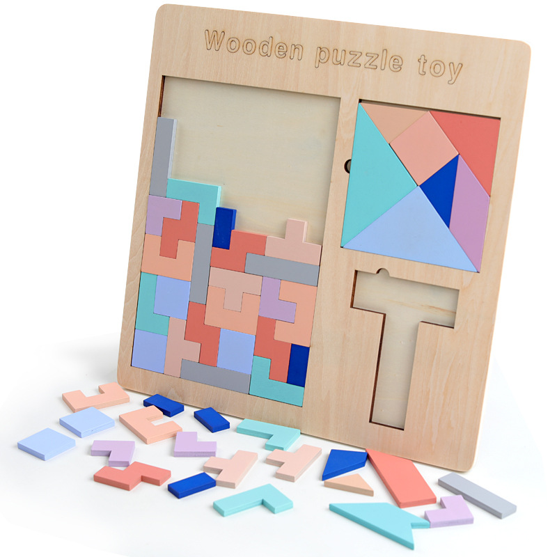 Tetris Puzzle Tangram Blocks