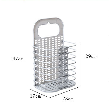 Foldable Laundry Basket White