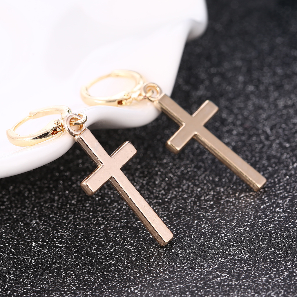 Cross Earrings Image 5