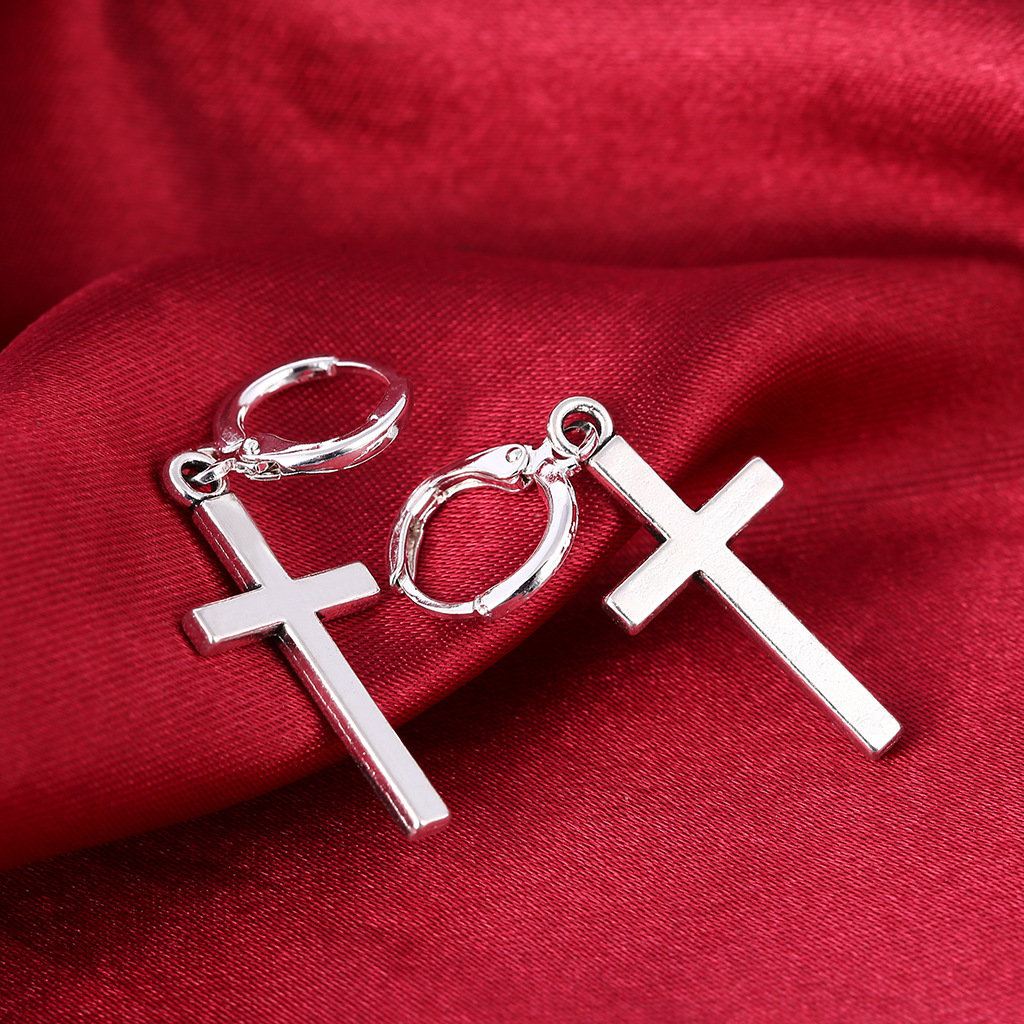Cross Earrings Image 6