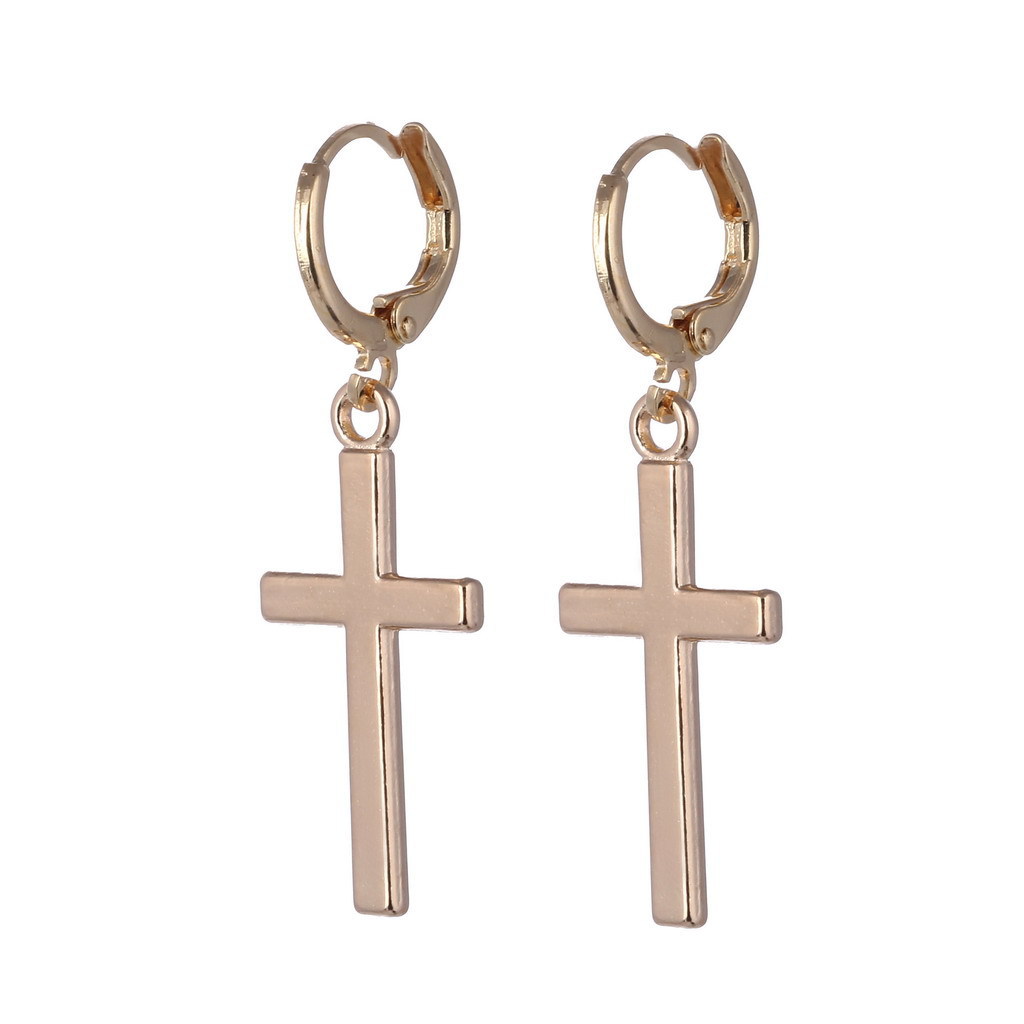 Cross Earrings Image 1