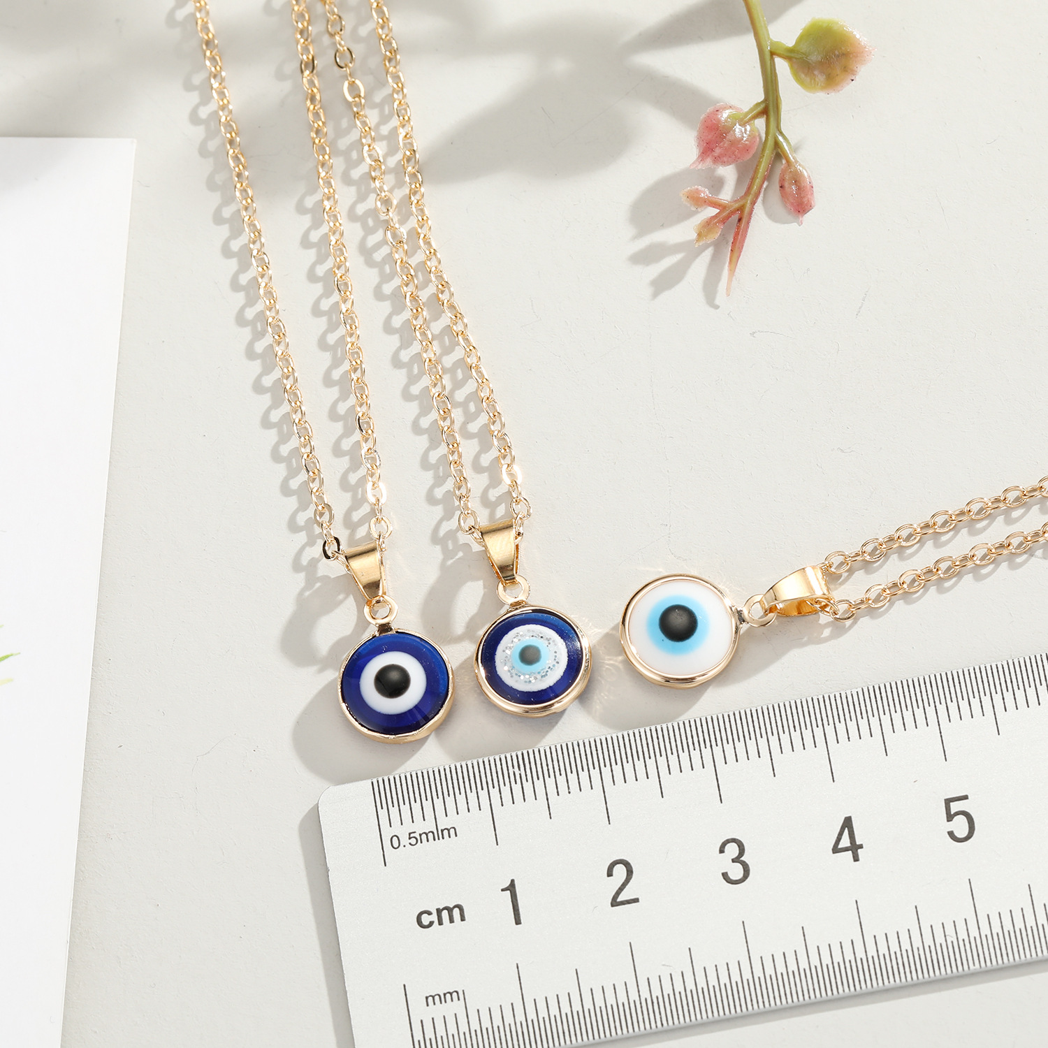 Stylish Blue Eye Necklace