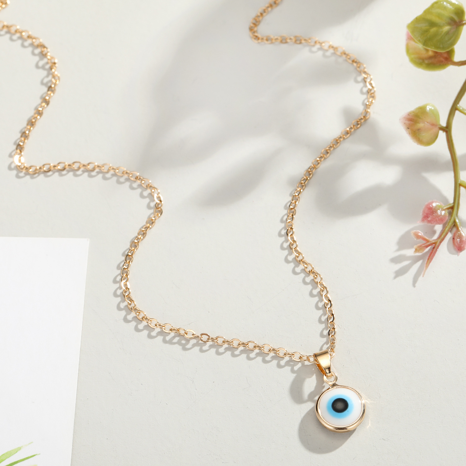 Close-up of Blue Eye Pendant