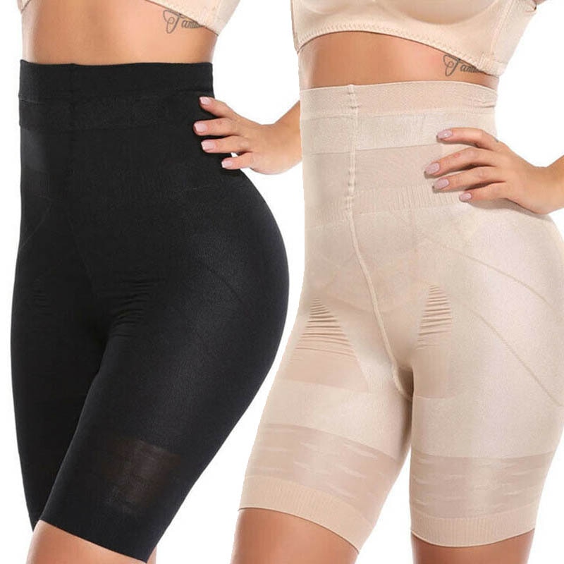 Seamless High-Waist Shaping Shorts - Image 1