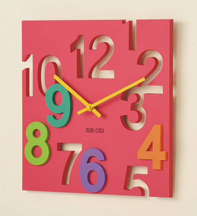3D Digital Wall Clock - Image 2