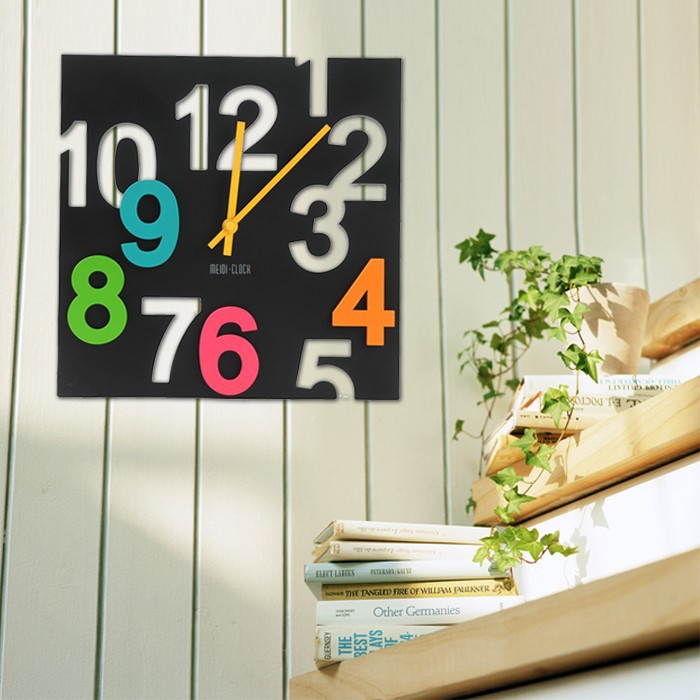 3D Digital Wall Clock - Image 1
