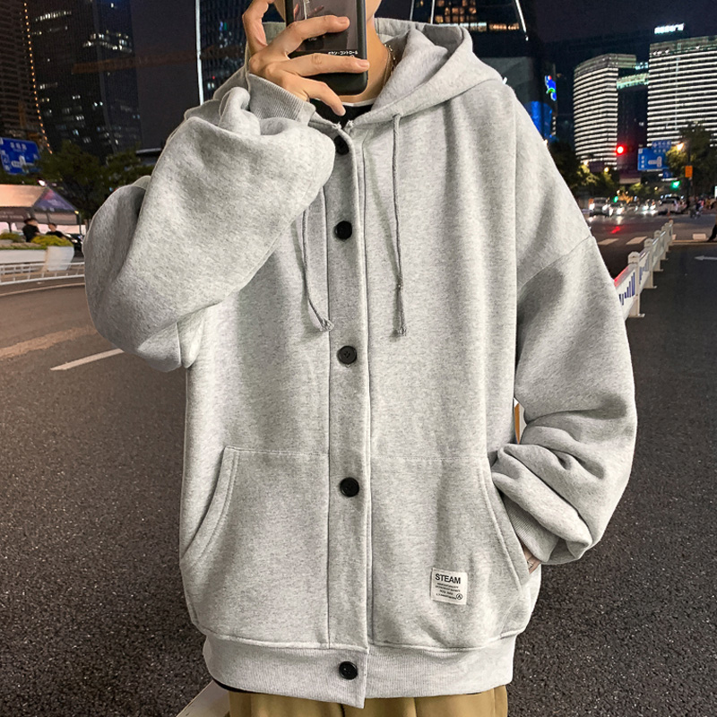 Hooded Casual Jacket Apricot