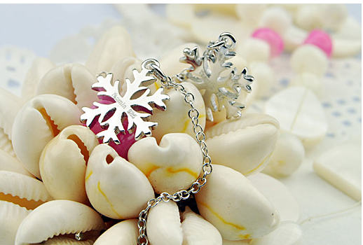 Snowflake Earrings Display