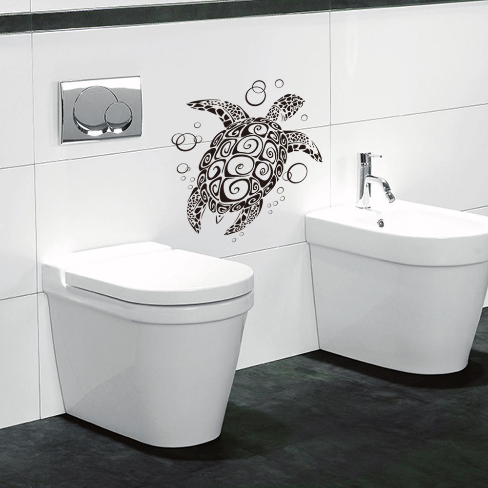 Turtle Wall Sticker Detail