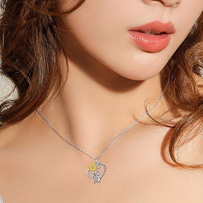 Sunflower Necklace Image 2